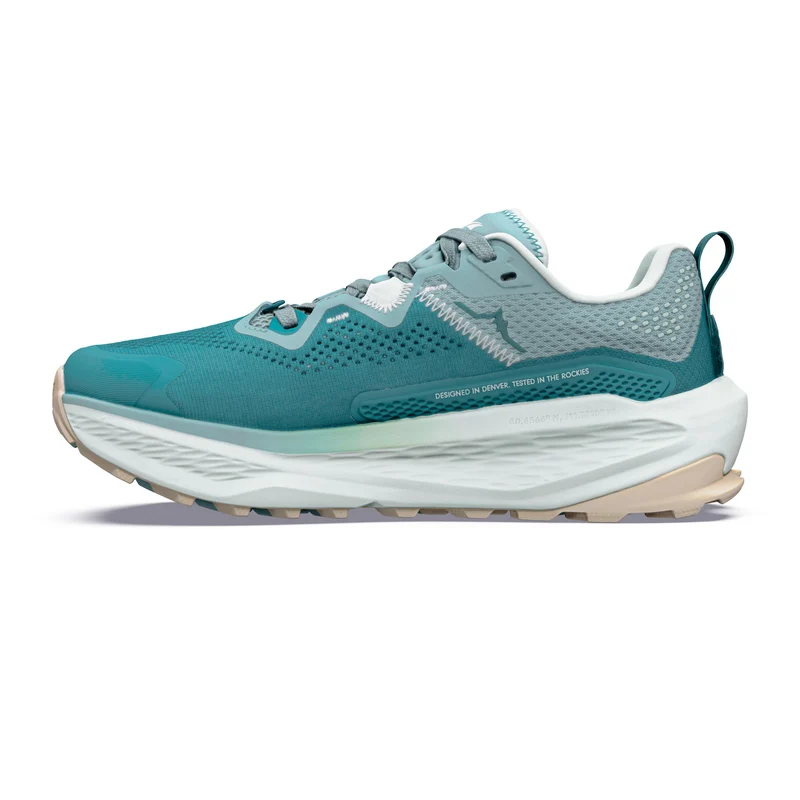 Olympus 7 Chaussure trail Femmes - bleu petrol, vert