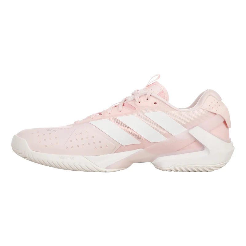 adizero Ubersonic 5 Chaussures toutes surfaces Hommes - rose pastel, blanc