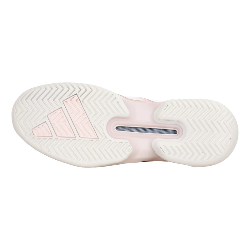 adizero Ubersonic 5 Chaussures toutes surfaces Hommes - rose pastel, blanc
