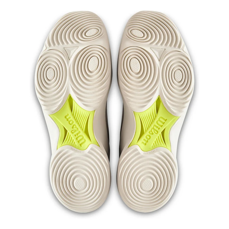 Hurakn Lite Chaussures padel Femmes - blanc, jaunes fluo