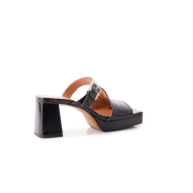 Saltillo Black Leather