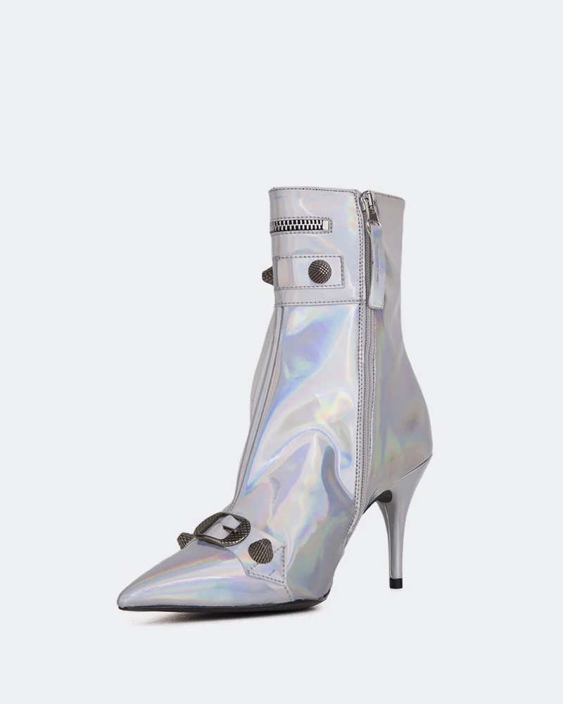 Minaj Silver Mirror