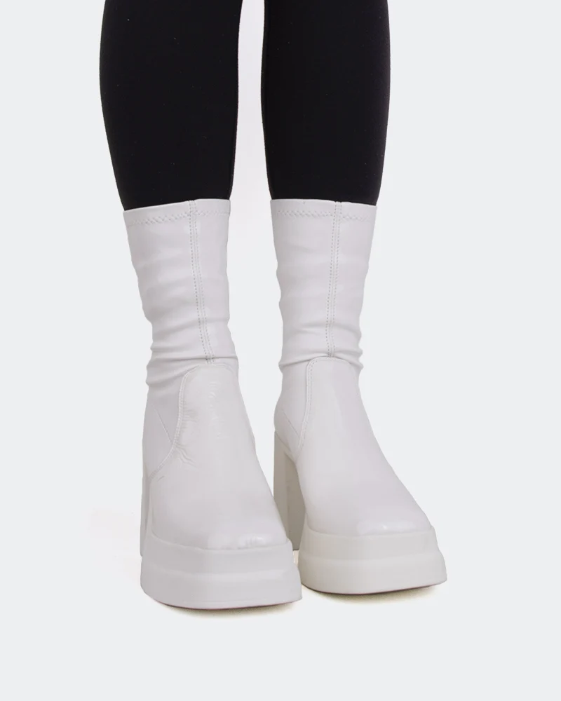 Marsala White Patent