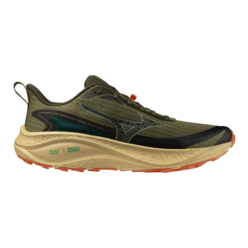 Neo Lumina Chaussure trail Hommes - vert olive, orange