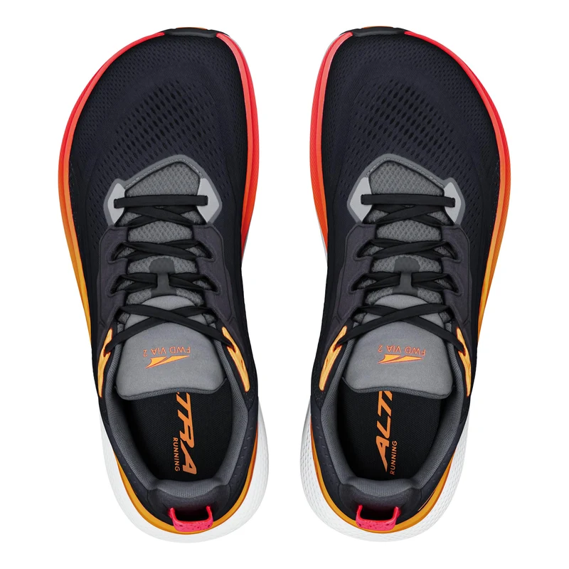 FWD Via 2 Chaussure de running sans stabilisateurs Hommes - noir, orange