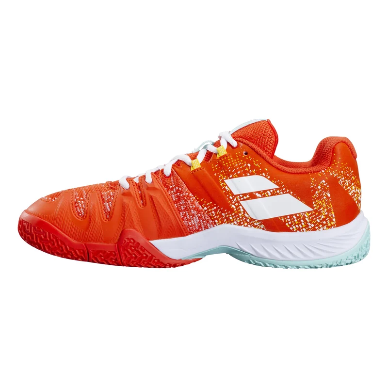 Movea PADL Chaussures Padel Hommes-Rouge,Blanc