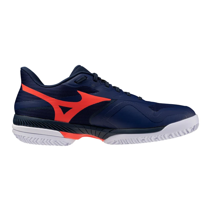 Wave Exceed Court Chaussure terre battue Hommes - bleu foncé, orange
