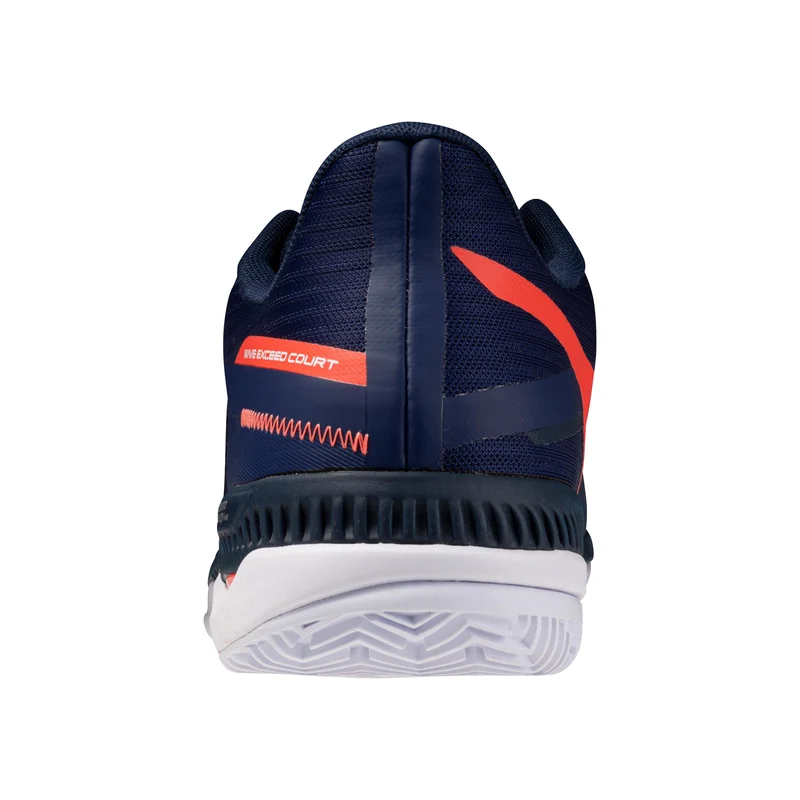Wave Exceed Court Chaussure terre battue Hommes - bleu foncé, orange