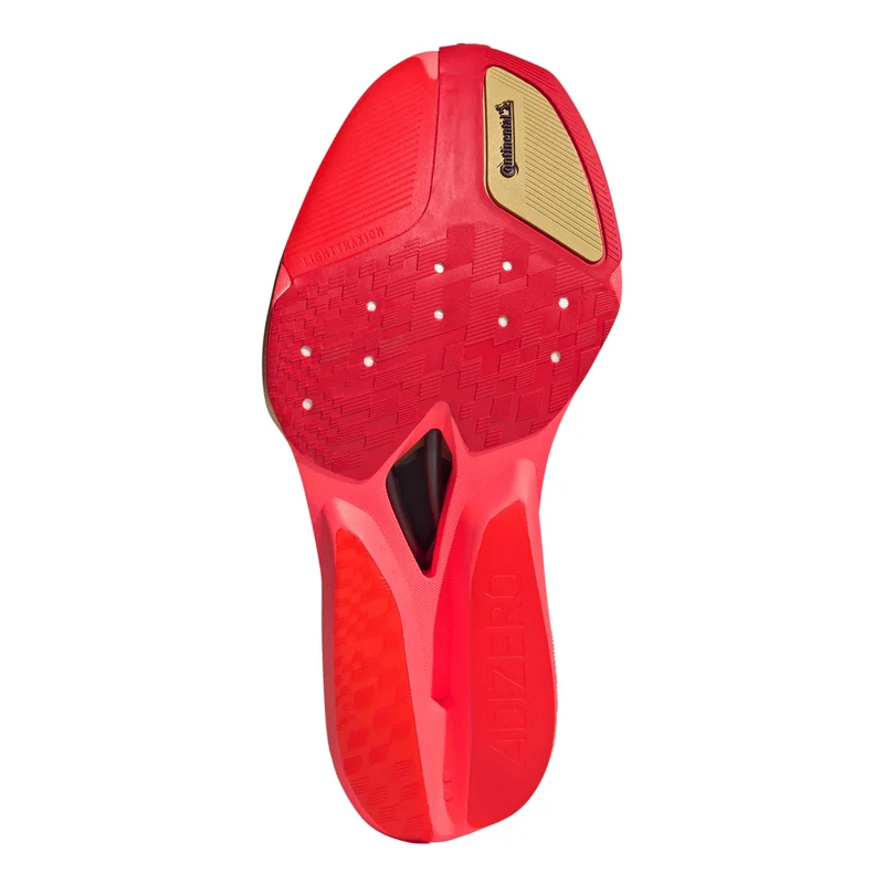 adizero Prime X3 Strung Chaussure de compétition Unisex - rouge, noir