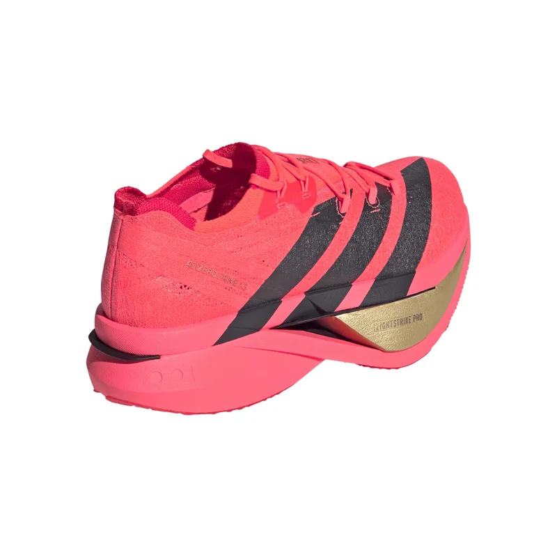 adizero Prime X3 Strung Chaussure de compétition Unisex - rouge, noir
