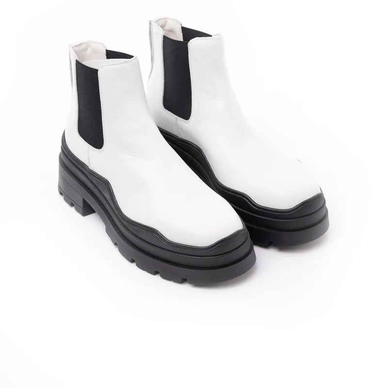 Deauville White Leather