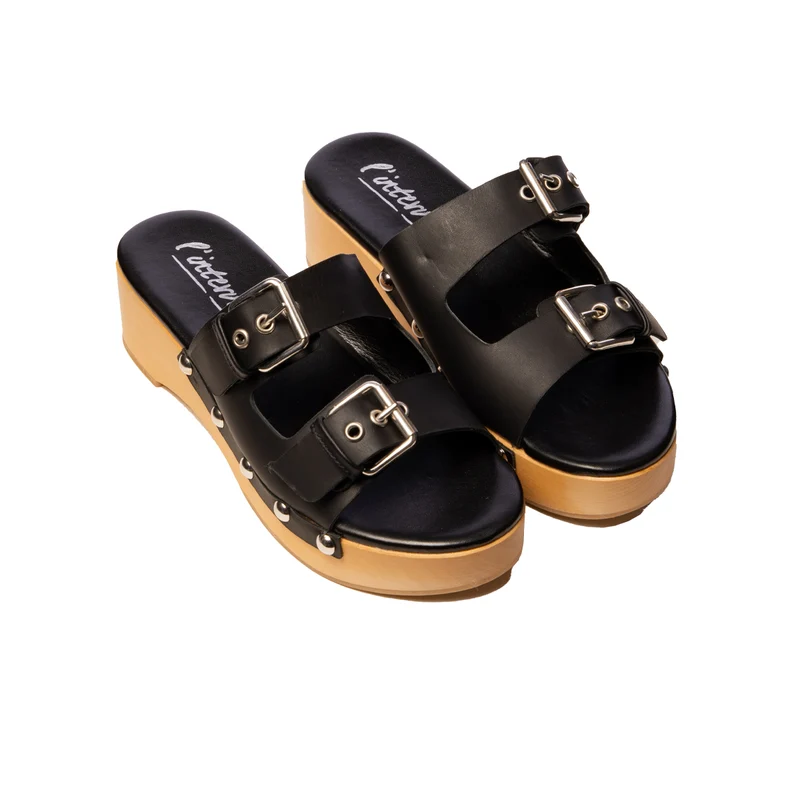 Ronja Black Leather