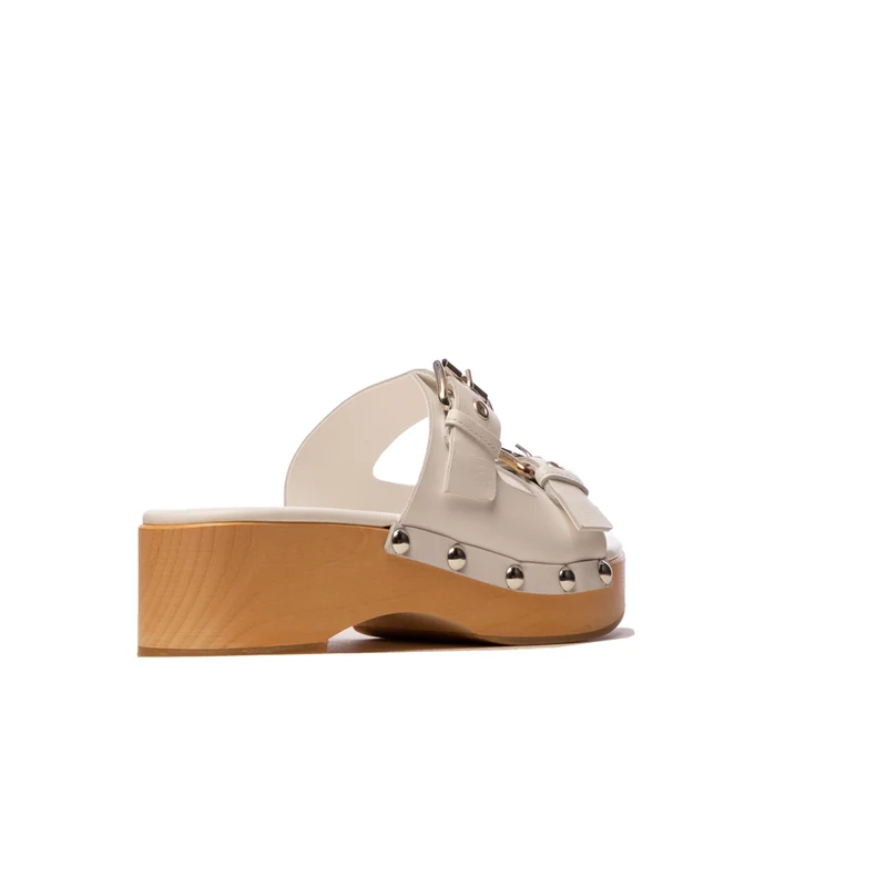 Ronja White Leather