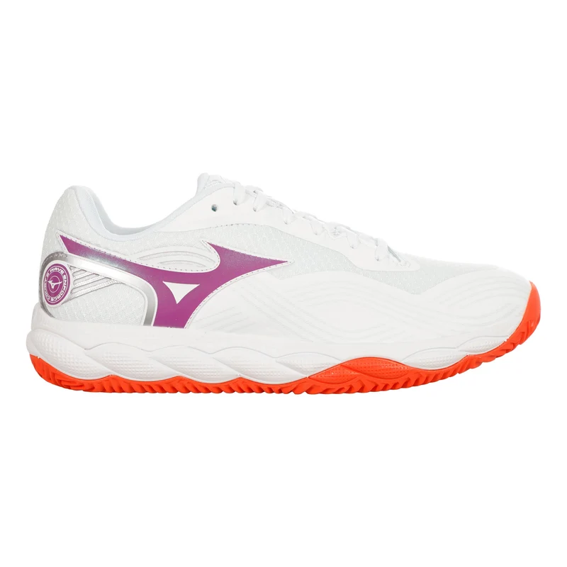 Wave Enforce Court 2 Chaussure terre battue Femmes - blanc, lilas