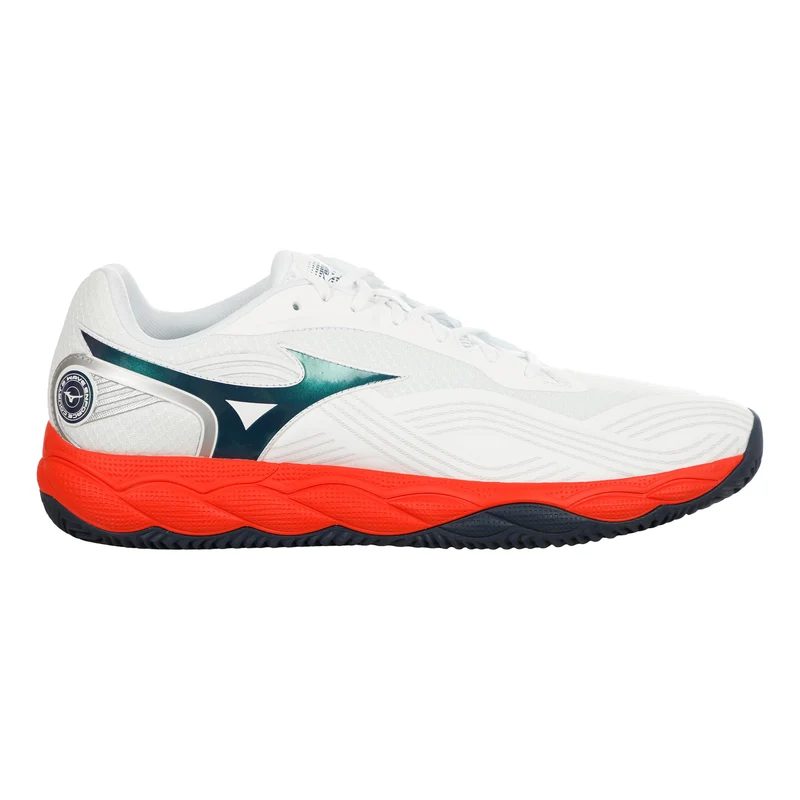 Wave Enforce Court 2 Chaussure terre battue Hommes - blanc, orange