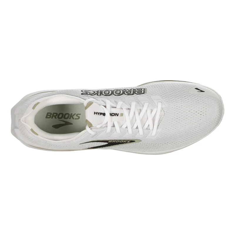 Hyperion 3 Chaussure de running sans stabilisateurs Hommes - blanc, vert olive