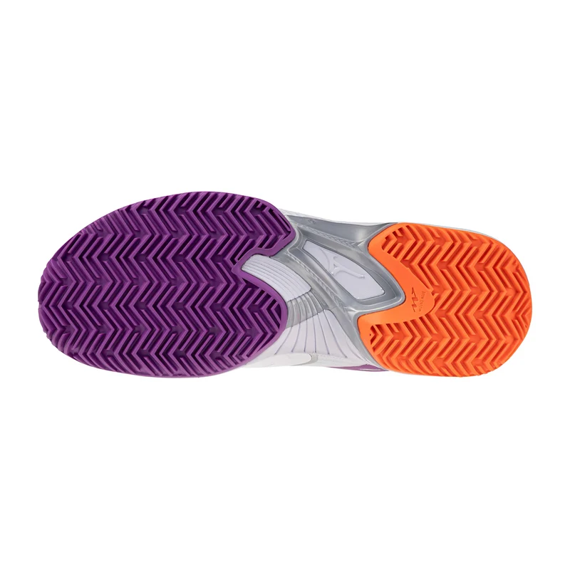 Wave Exceed Court Chaussure terre battue Femmes - blanc, lilas