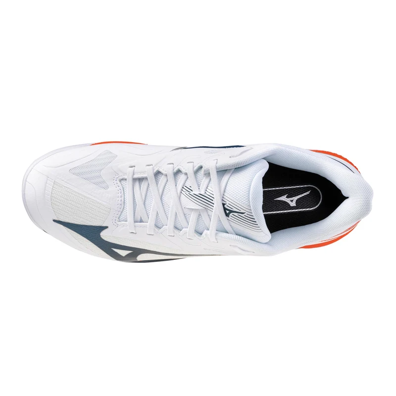 Wave Exceed Court Chaussure terre battue Hommes - blanc, bleu
