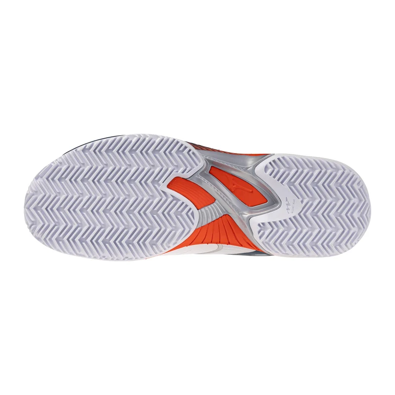 Wave Exceed Court Chaussure terre battue Hommes - blanc, bleu