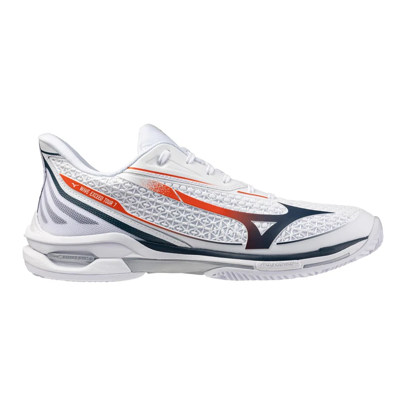 Wave Exceed Tour 7 Chaussure terre battue Hommes - blanc, bleu