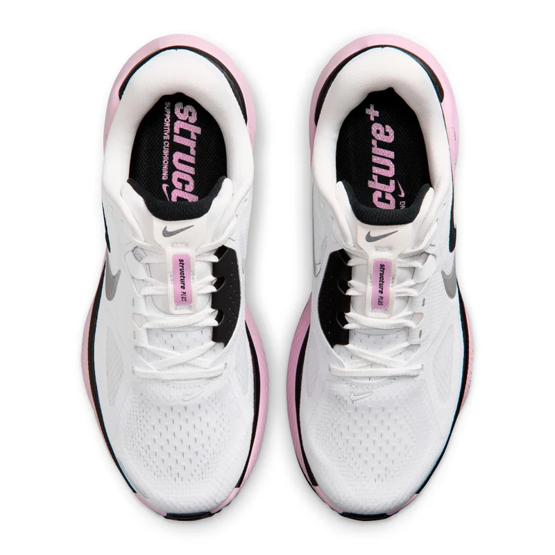 Structure Plus Chaussure de running avec stabilisateurs Femmes - blanc, argent