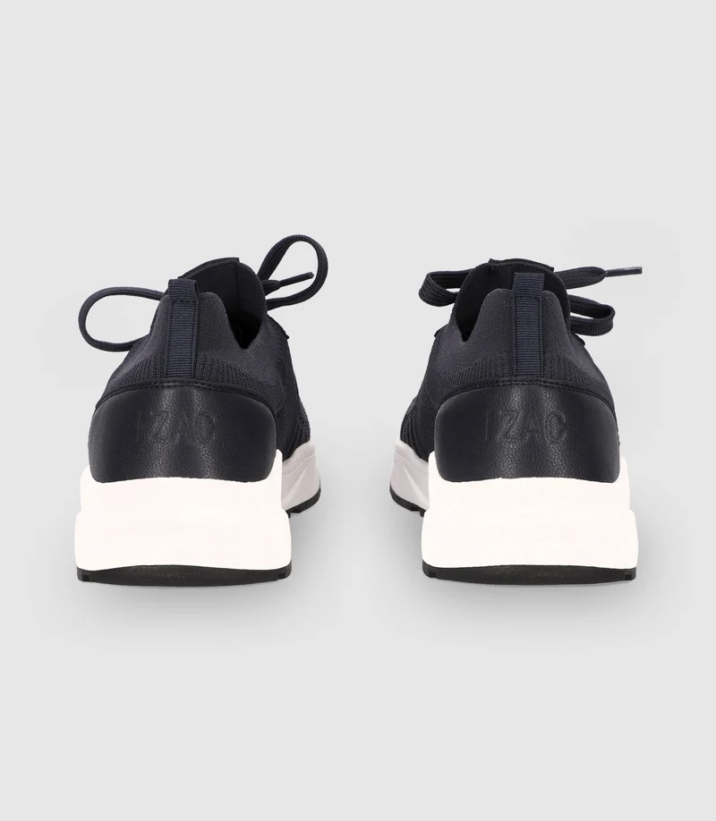 Chaussures sneakers en maille marine