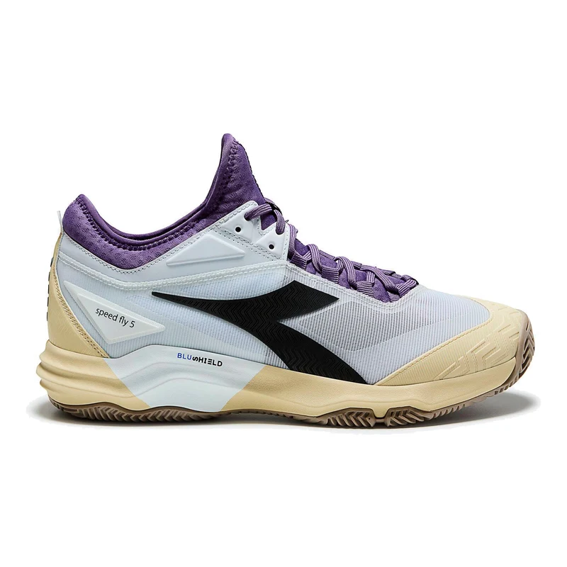 Speed Blushield Fly 5 Chaussure terre battue Hommes - beige, bleu clair