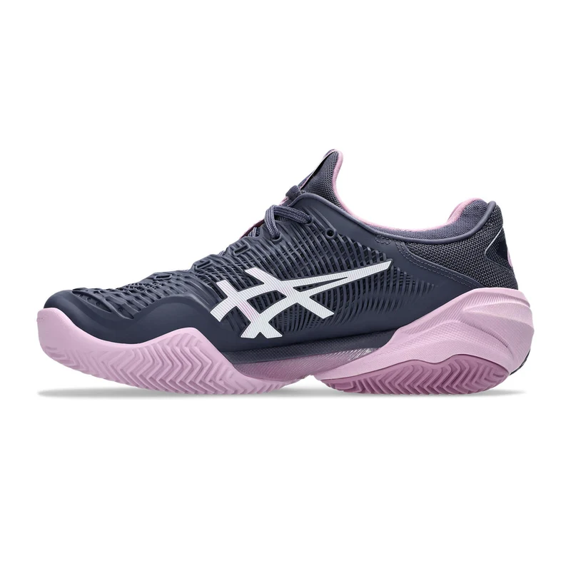 Court FF 3 Chaussure terre battue Femmes - bleu foncé, rosé