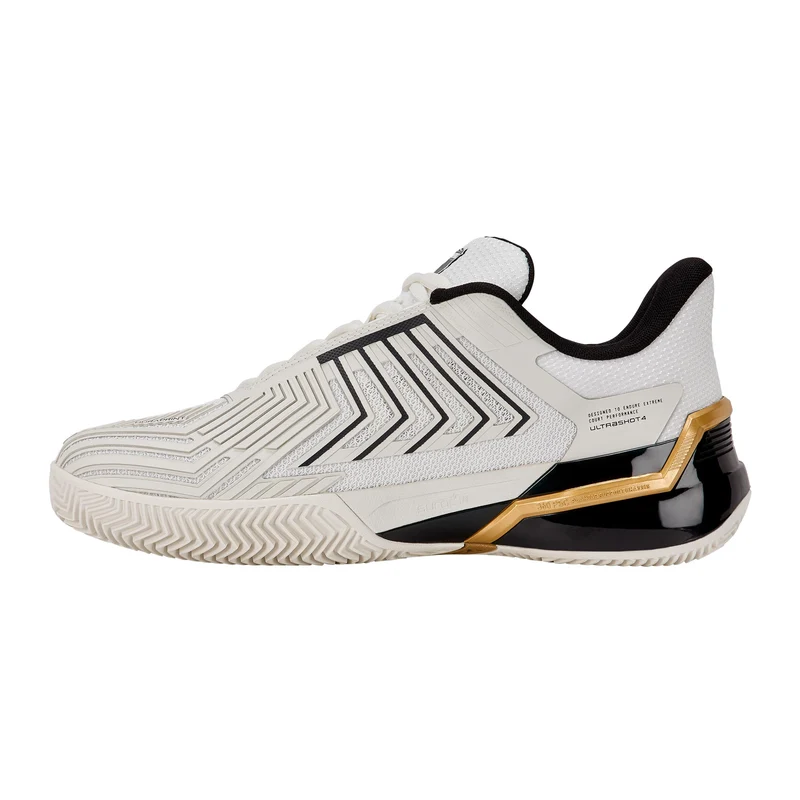 Ultrashot 4 Chaussure terre battue Hommes - crème, noir