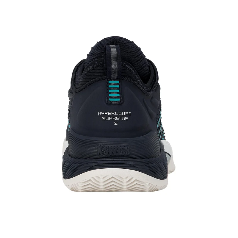 Hypercourt Supreme 2 Chaussure terre battue Hommes - noir, turquoise