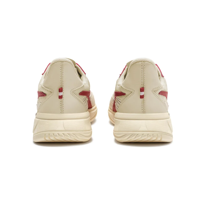 B. Elite Star Made in Italy Chaussures toutes surfaces Unisex - blanc, rouge foncé