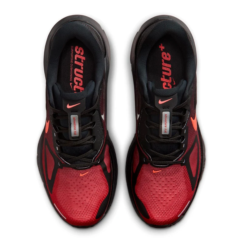 Structure Plus Chaussure de running avec stabilisateurs Hommes - noir, rouge
