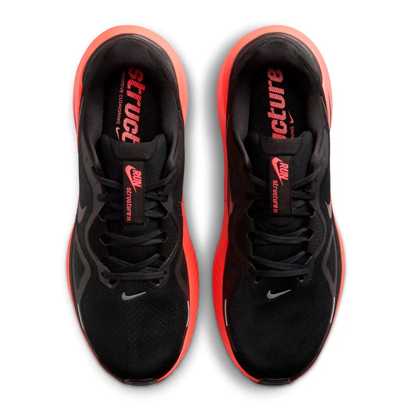 Structure 26 Chaussure de running avec stabilisateurs Hommes - noir, orange