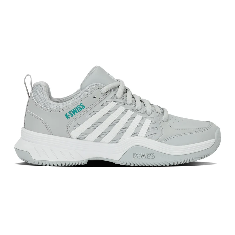 Court Express 2 Chaussure terre battue Femmes - gris clair, blanc