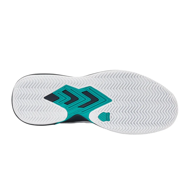 Ultrashot Light Chaussure terre battue Hommes - blanc, bleu foncé