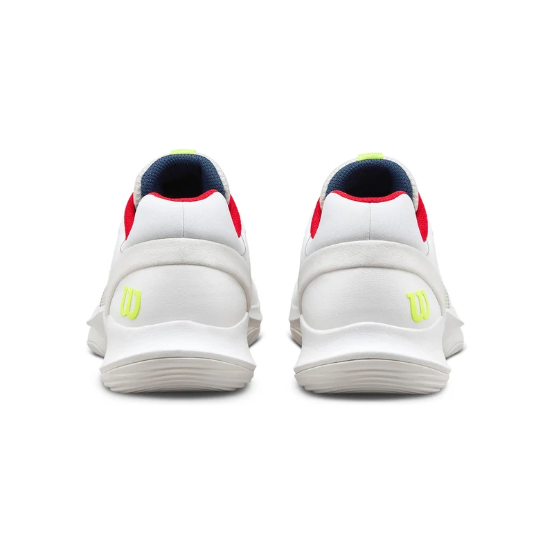 Hurakn Pro V2 Chaussures padel Hommes - blanc, jaunes fluo