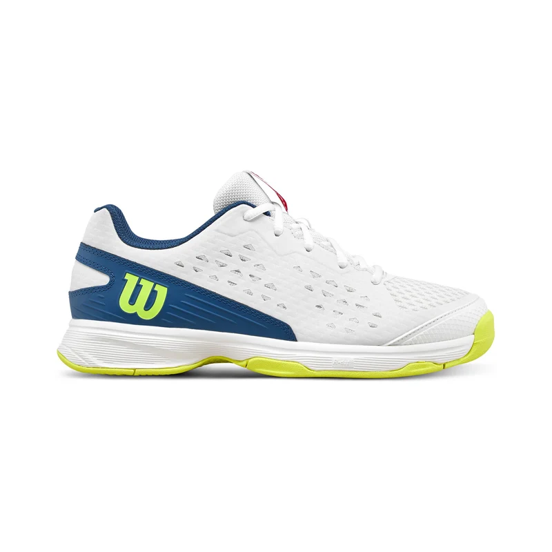 Rush Pro Jr Chaussures toutes surfaces Enfants - blanc, bleu