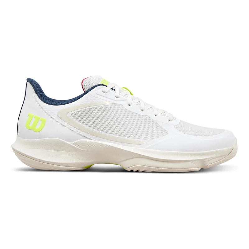 Hurakn Lite Chaussures padel Hommes - blanc, jaunes fluo