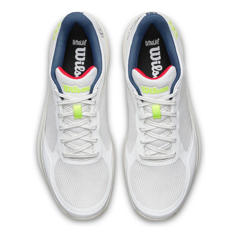 Hurakn Lite Chaussures padel Hommes - blanc, jaunes fluo