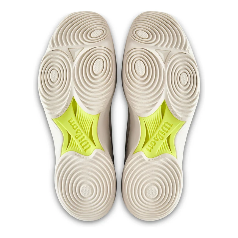 Hurakn Lite Chaussures padel Hommes - blanc, jaunes fluo