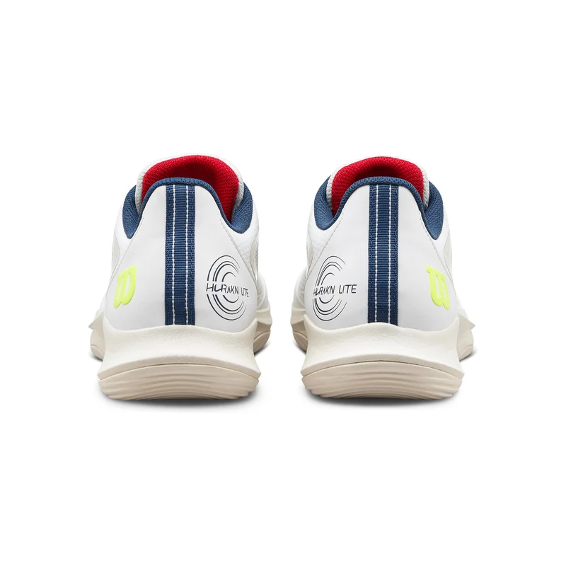 Hurakn Lite Chaussures padel Hommes - blanc, jaunes fluo
