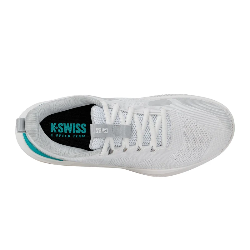 K-Speed Team Chaussure terre battue Femmes - blanc, turquoise
