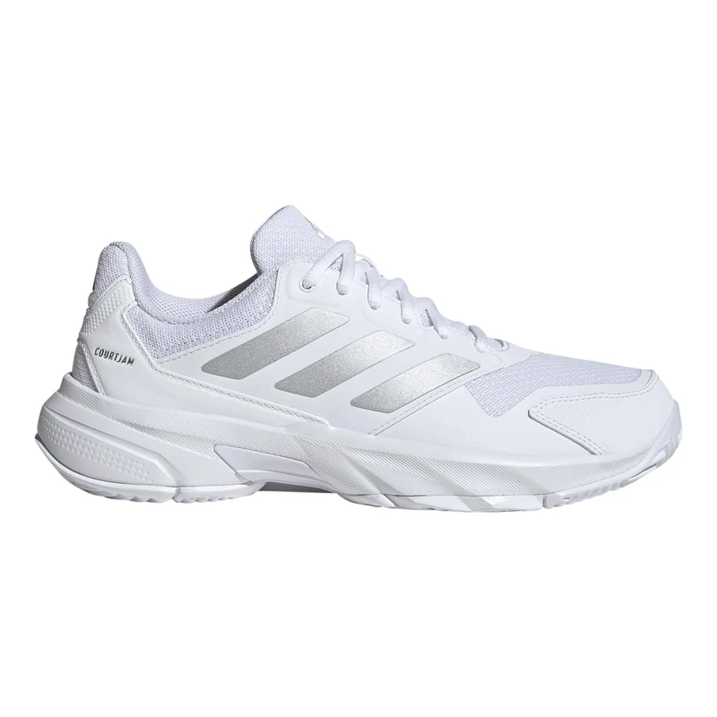 CourtJam Control 3 Chaussures toutes surfaces Femmes - blanc, gris clair