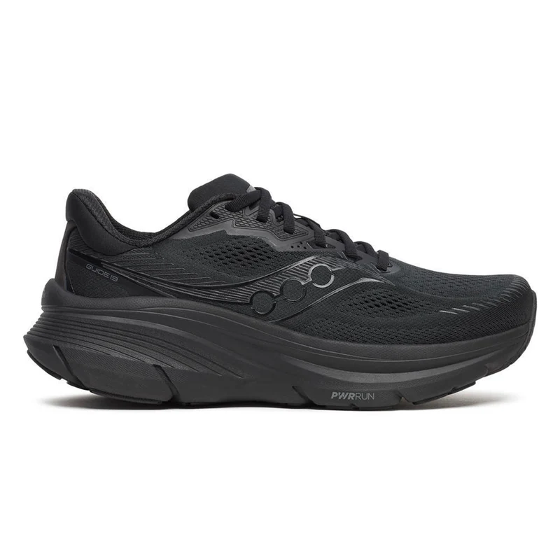 Guide 19 Chaussure de running avec stabilisateurs Hommes-noir, noir