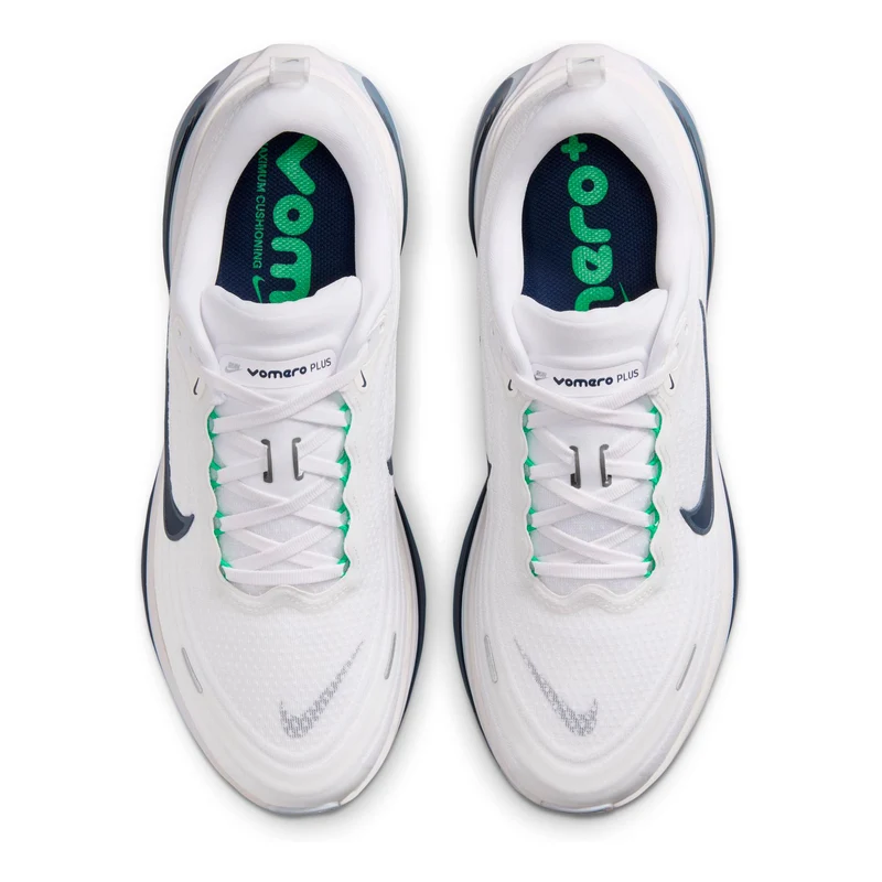 Vomero Plus Chaussure de running sans stabilisateurs Hommes - blanc, bleu foncé