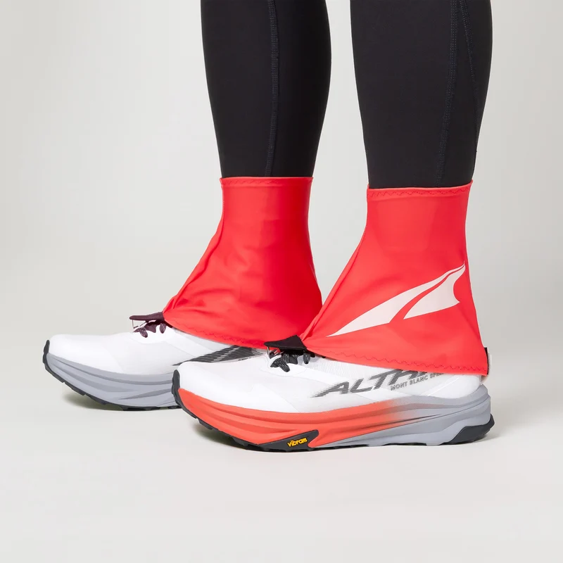 Trail Gaiter Sonstiges - corail, blanc