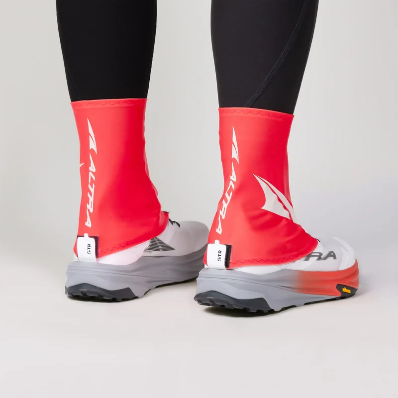 Trail Gaiter Sonstiges - corail, blanc