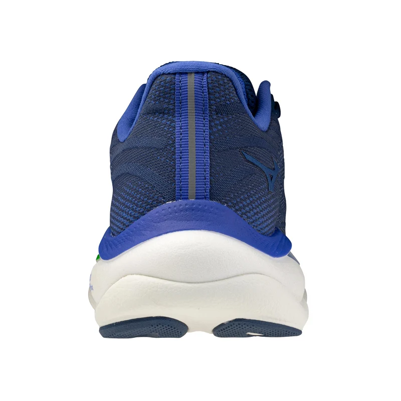 Wave Sky 9 Chaussure de running sans stabilisateurs Hommes - bleu foncé, jaunes fluo