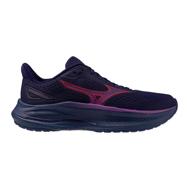Wave Inspire 22 Chaussure de running avec stabilisateurs Femmes - bleu foncé, lilas