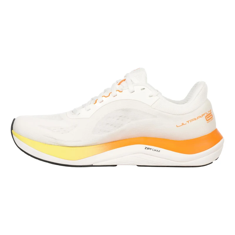 Ultrafly 6 Chaussure de running avec stabilisateurs Hommes - blanc, orange